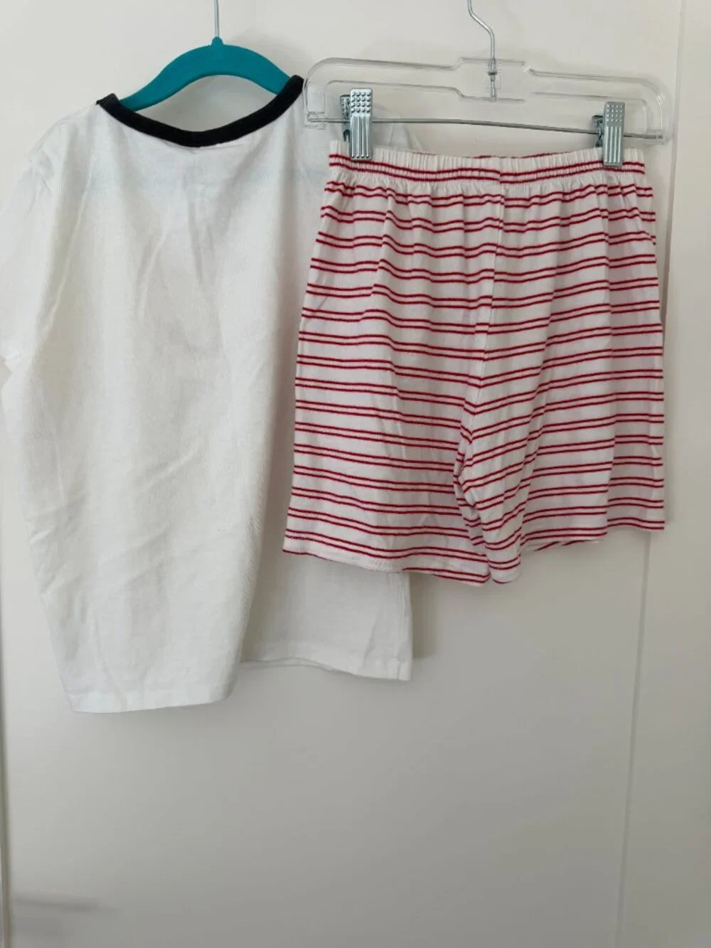 The Little White Company Nautical Anchor Short Pajamas Set of 2 Size 9-10 Yrs